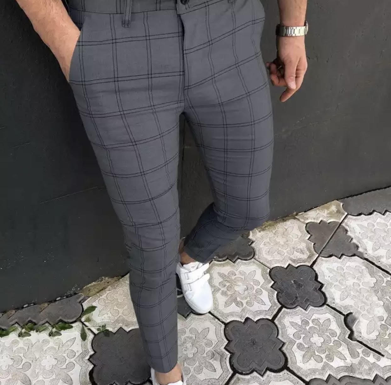 Plaid Pants